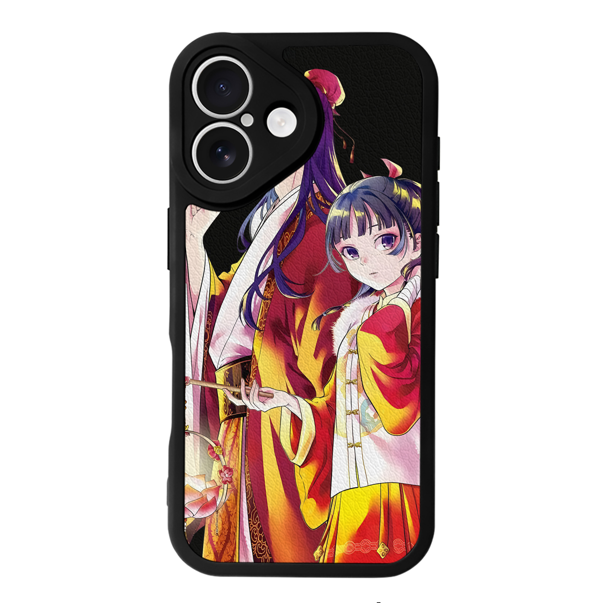 （画像用） 薬屋のひとりごと The Apothecary Diaries 【iPhone 16シリーズ対応】シリコンスマホケース（レザー調） 材質：シリコン